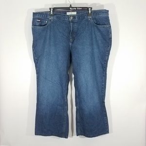 Tommy Hilfiger Womens Sz 22 Hipster Boot Jeans